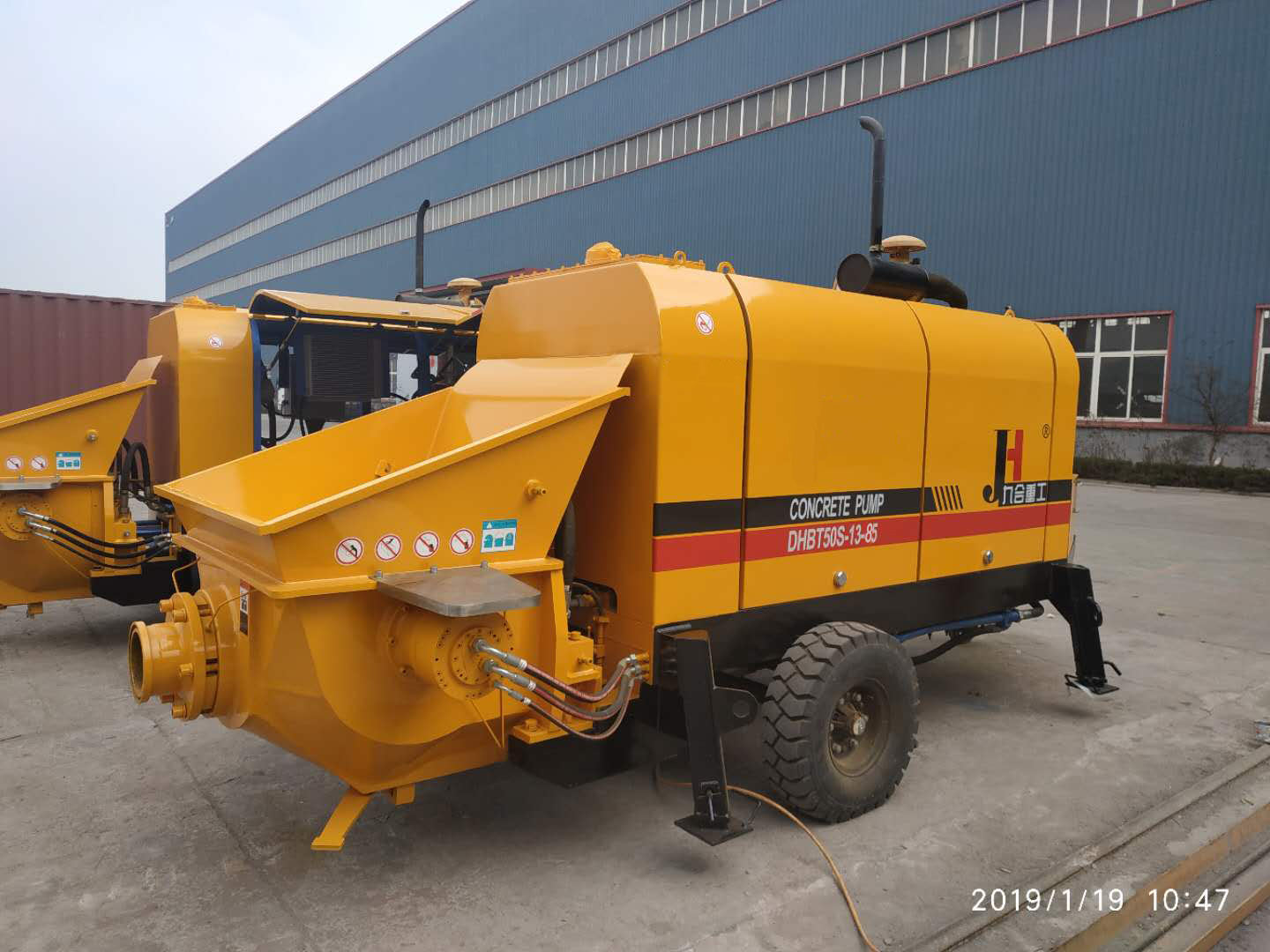 Advantages and application scope of concrete pump