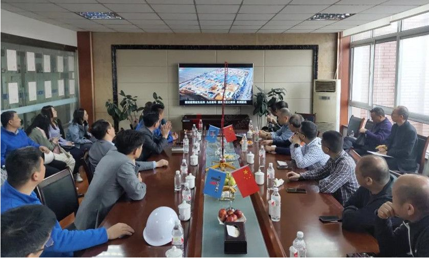 The delegation of Foshan entrepreneurs visited Jiuhe